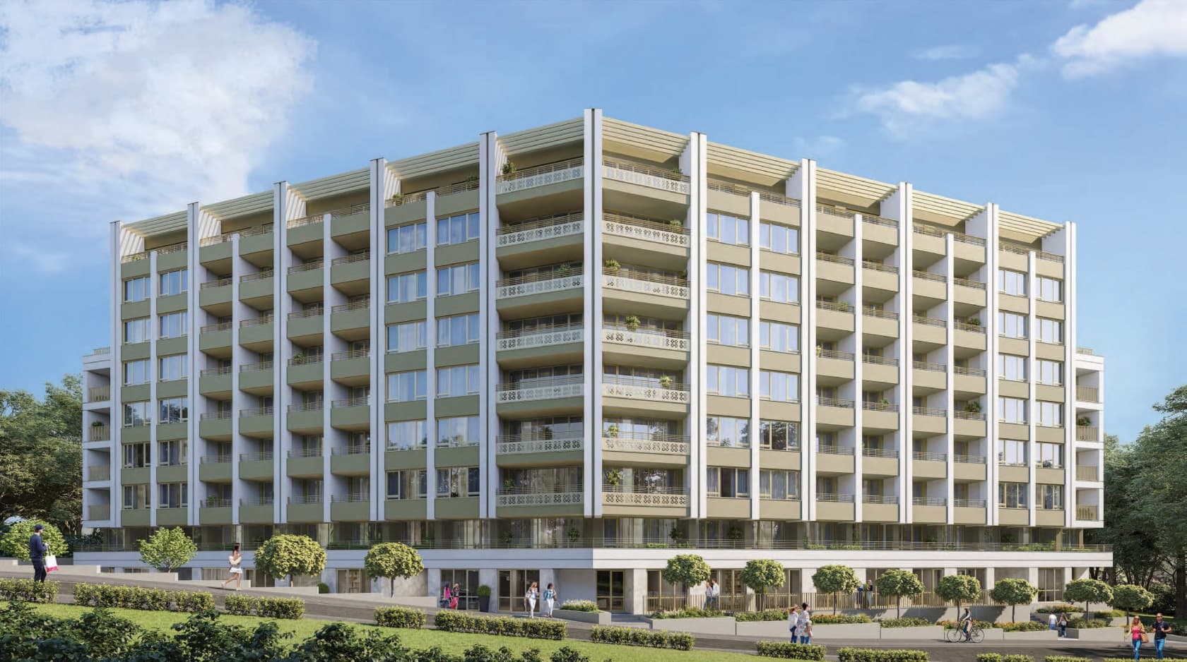 Тристаен апартамент, Овча купел 2 — Ап. A10 (108.12 кв.м) - снимка 2