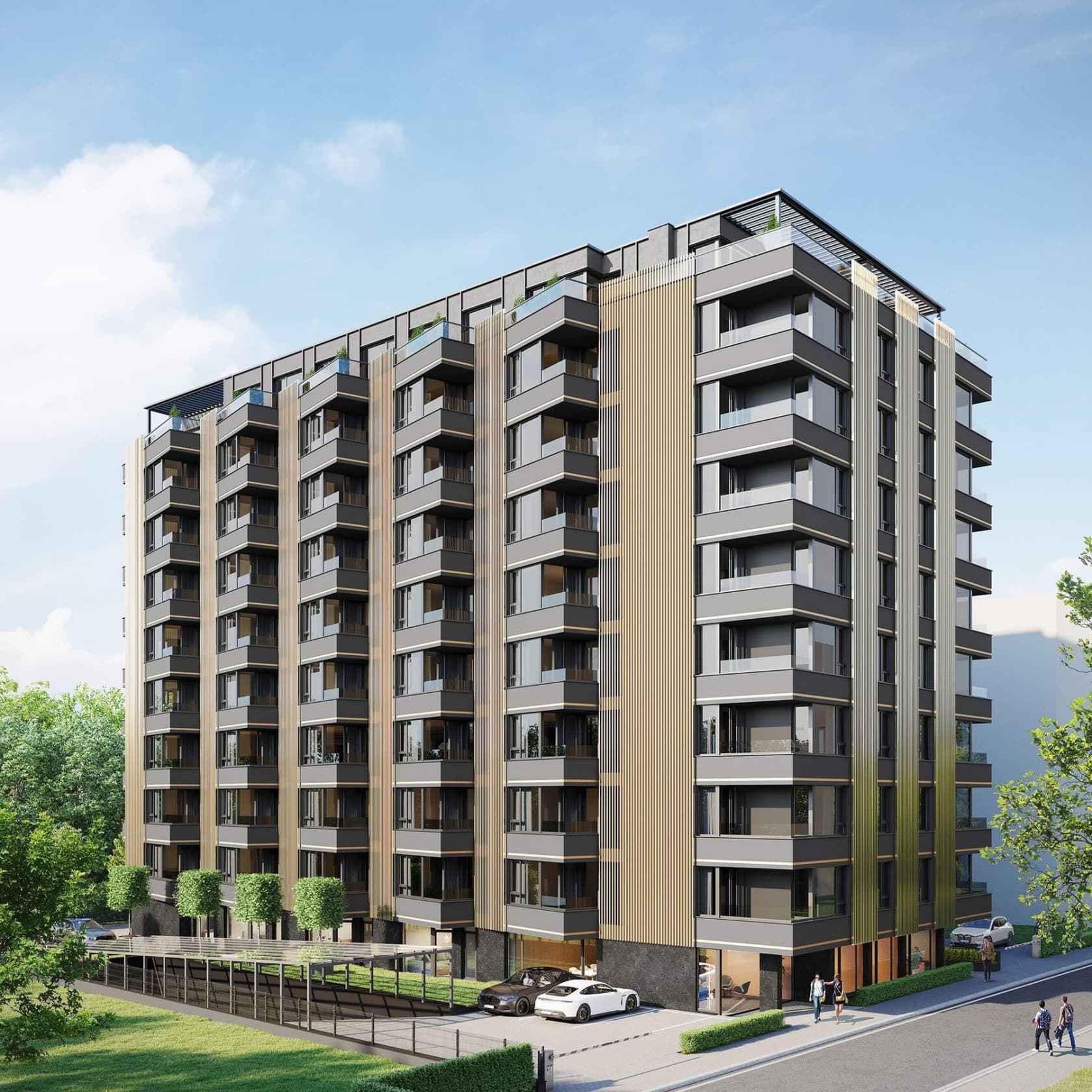 Двустаен апартамент, Манастирски ливади запад — Ап. 40 (69.52 кв.м) - снимка 3