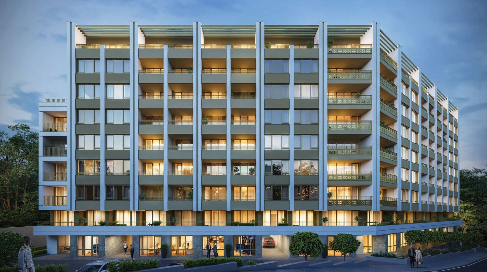 Тристаен апартамент, Овча купел 2 — Ап. A15 (108.10 кв.м)
